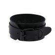 (image for) Punk PU leather Love Ring - Black