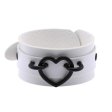 (image for) Punk PU leather Love Ring - Black