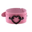 (image for) Punk PU leather Love Ring - Black