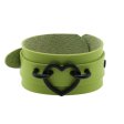 (image for) Punk PU leather Love Ring - Black