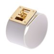 (image for) Alloy Buckle Wide Bracelet