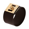 (image for) Alloy Buckle Wide Bracelet