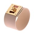 (image for) Alloy Buckle Wide Bracelet