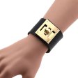 (image for) Alloy Buckle Wide Bracelet