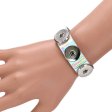 (image for) Button Lock Bracelet- Laser