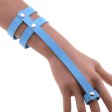(image for) PU Leather Ring Wrist Bracelet