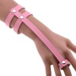 (image for) PU Leather Ring Wrist Bracelet