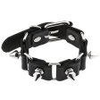 (image for) Stitching Wrist Bracelet With Spike