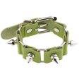 (image for) Stitching Wrist Bracelet With Spike