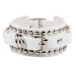 (image for) Rivet Wide Cuff Leather Bracelet
