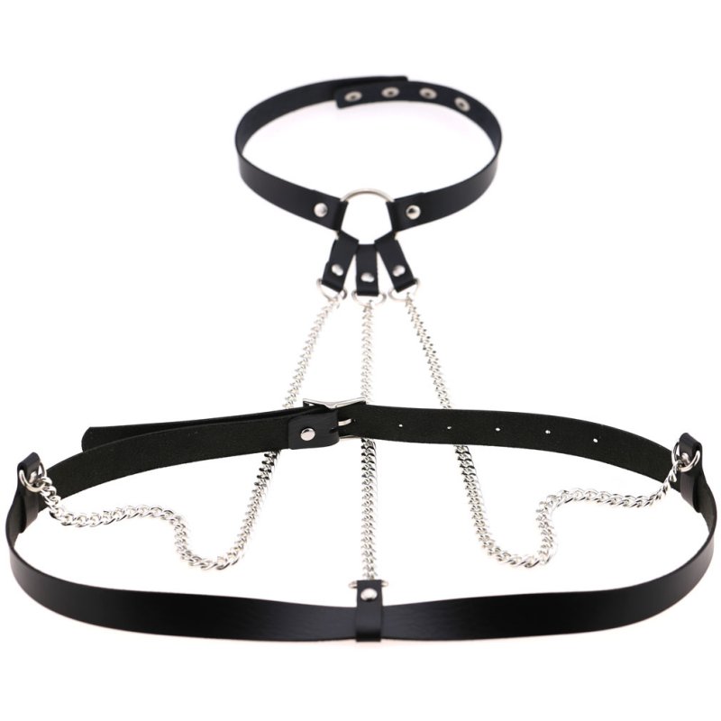 (image for) Bondage Collar Waist Chain