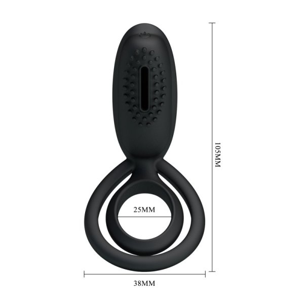 (image for) Prettylove Esther Vibration Cock Ring
