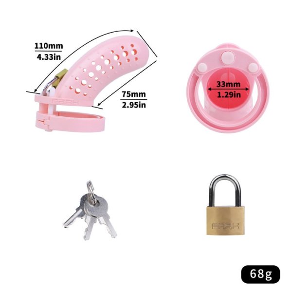 (image for) Perforated Plastic Cock Cage