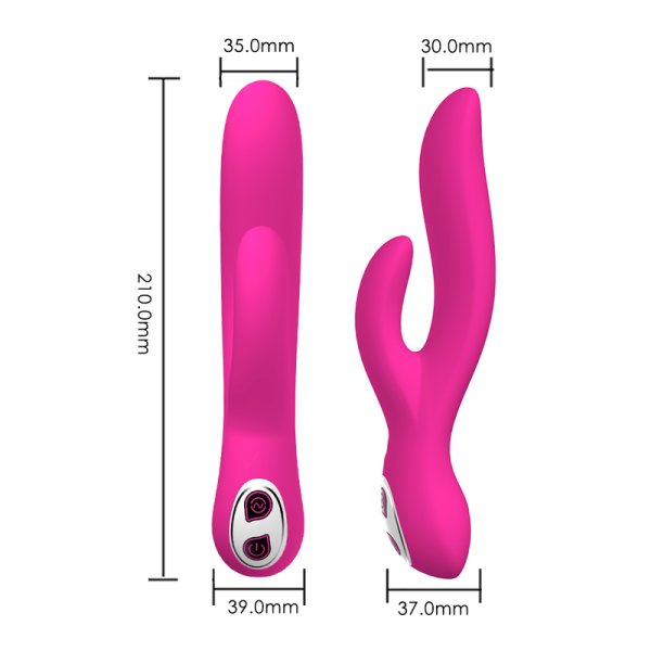 (image for) Zone Rechargeable Silicone Rabbit Vibrator