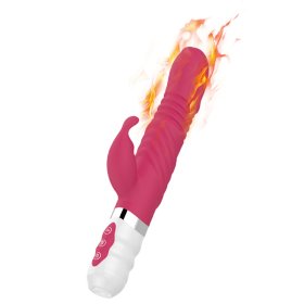 Stretch Rotation Heating Rabbit Vibrator