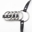 (image for) Gates of Hell Steel Cock Ring with Strap