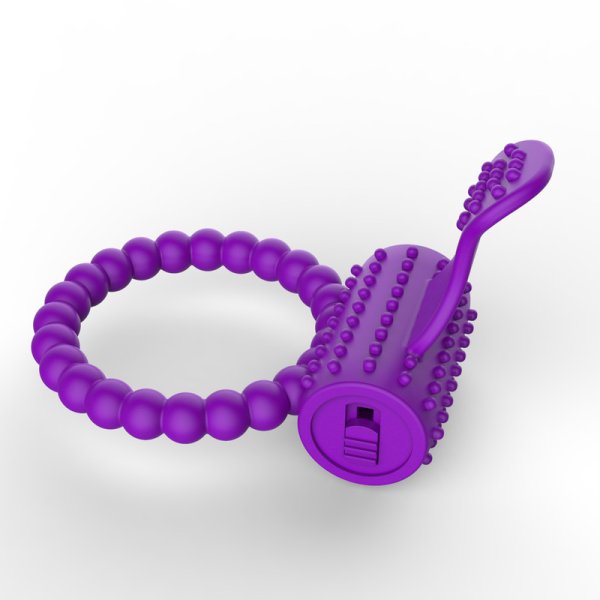 (image for) Tongue Silicone Cock Ring