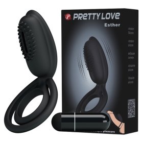 Prettylove Esther Vibration Cock Ring