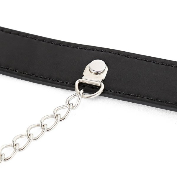 (image for) O-Ring Gag with Nipple Clamps