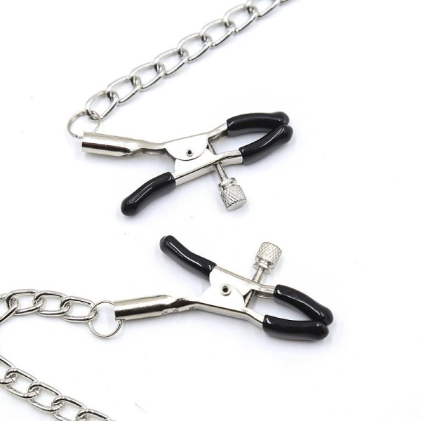 (image for) Breatheable Ball Gag with Nipple Clamps