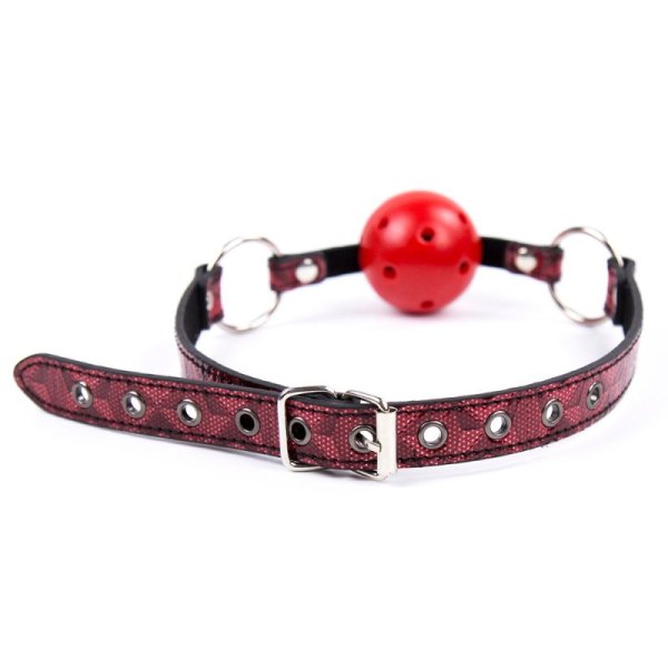 (image for) Diamond Lines Breathable Ball Gag