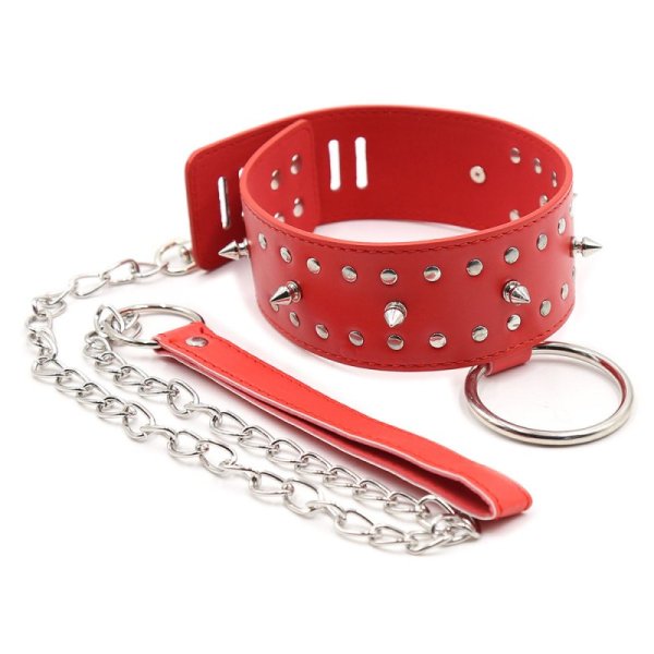 (image for) O Ring Neck Collar with Spikes