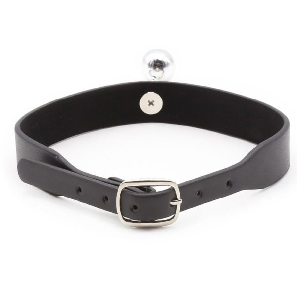 (image for) Pin Buckle Neck Collar With Bell