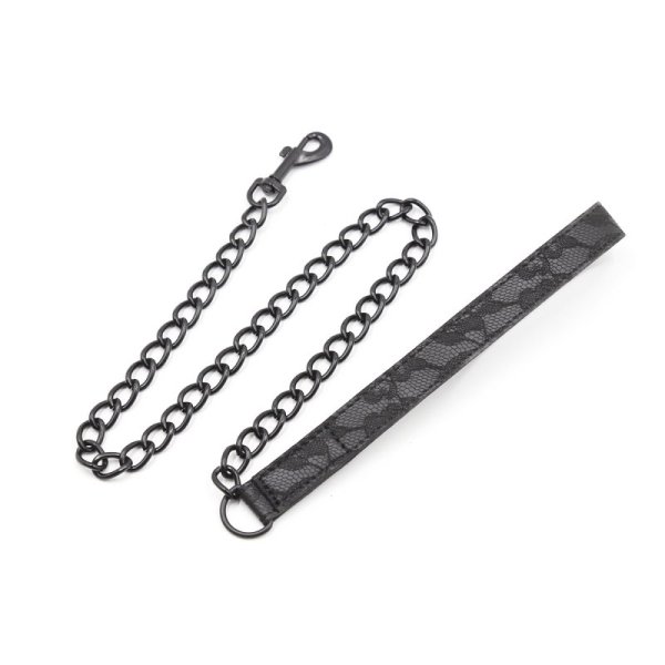 (image for) Lace Neck Collar With Lead
