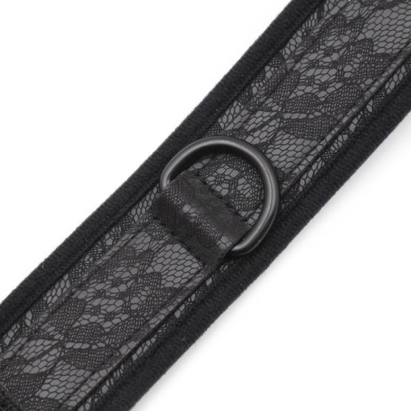 (image for) Lace Neck Collar With Lead