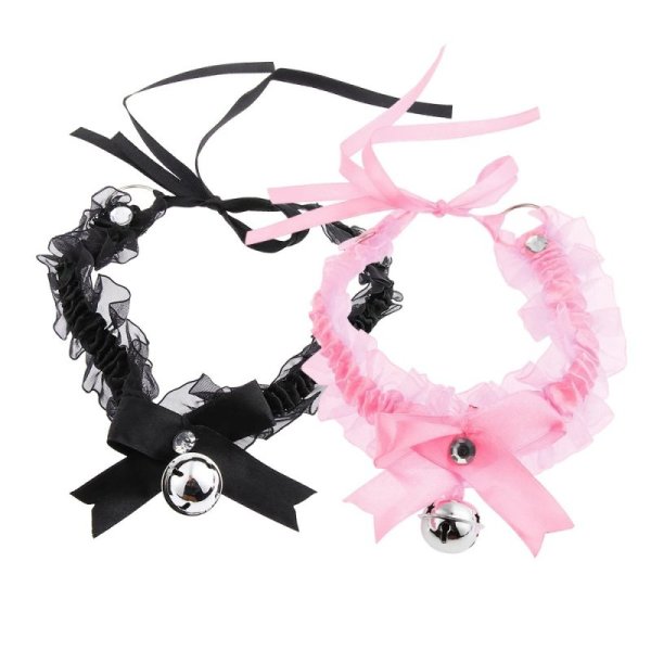 (image for) Lace Collar With Bell