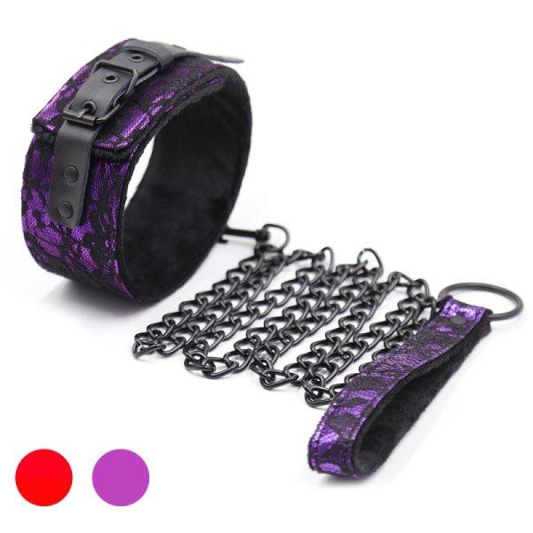 (image for) Pin Buckle Embossed Collar