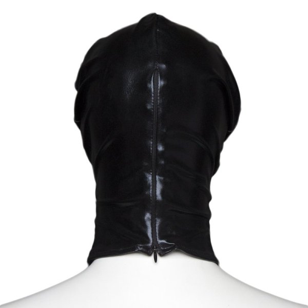(image for) Patent Leather Hood with Open Eyes