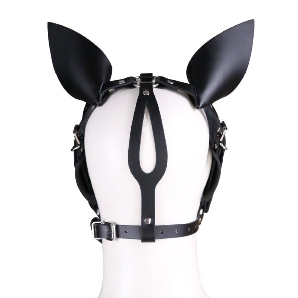 (image for) Dog Hoods With Bit Gag