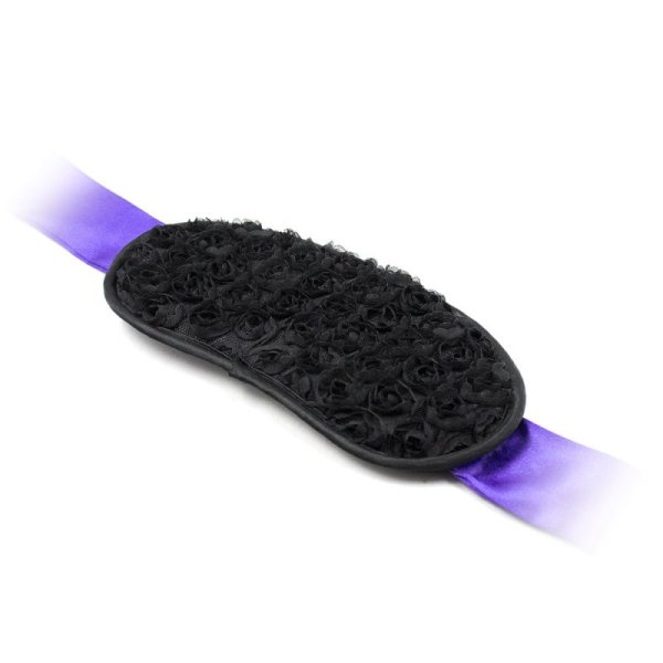 (image for) Rose Flower Face Tie Belt Blindfold