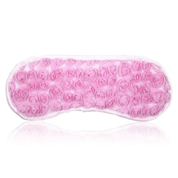 (image for) Silk Blindfold with Flower Detail - Bandage