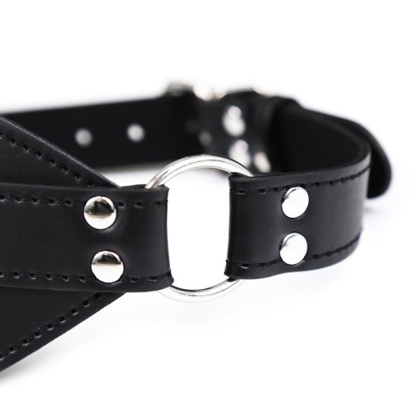 (image for) Cingulum Stud Fancy Blindfold with D Ring