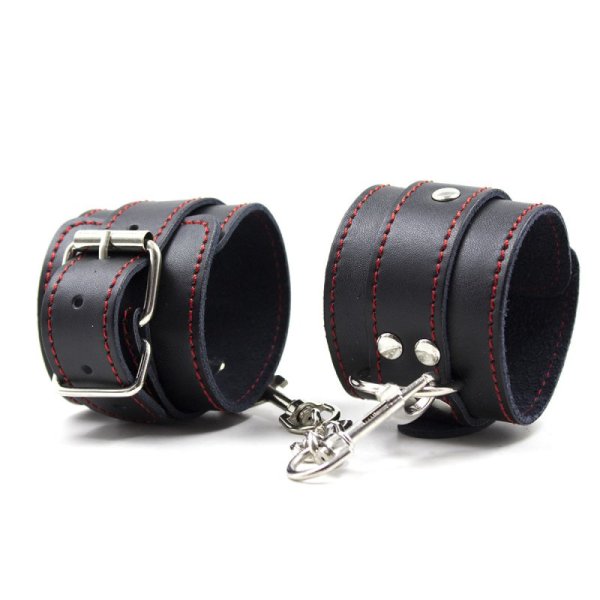(image for) Pin Buckle Red Line Handcuffs / Shackle