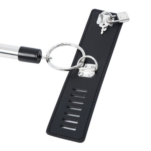 (image for) Bondage Steel Spreader Bar With Adjustable Cuffs