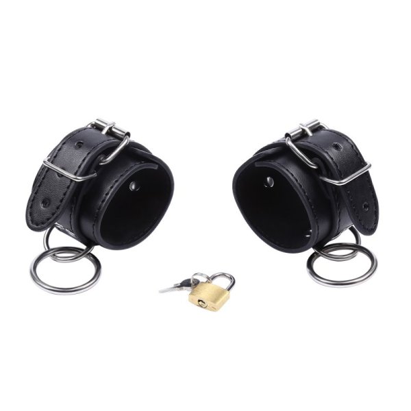 (image for) Metal O Ring Contact Wrist and Ankle Cuffs
