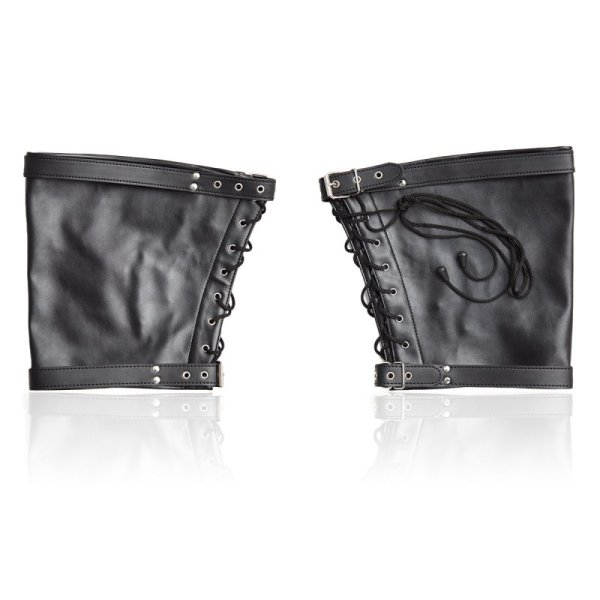 (image for) Faux Leather Leg Binder