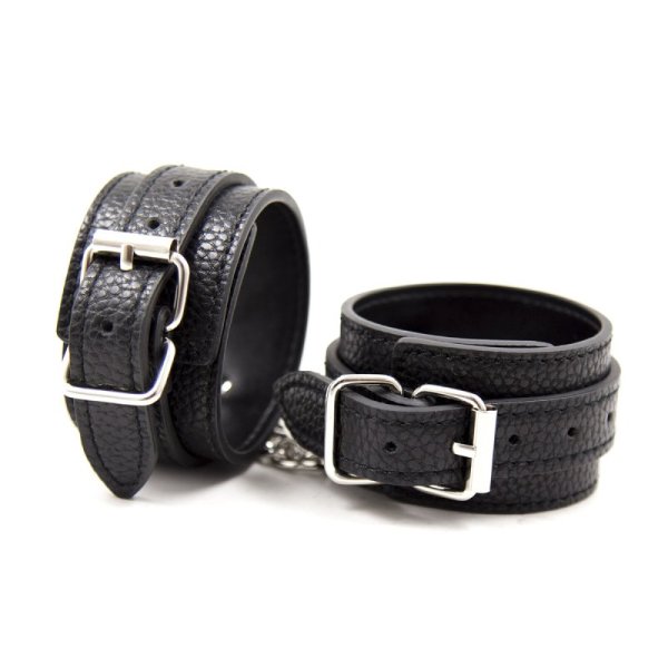 (image for) Crocodile Pattern Pin Buckle Wrist / Ankle Cuffs