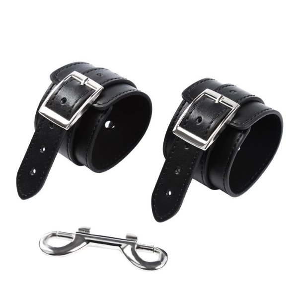 (image for) Three Nail Pin Buckle Wrist and Ankle Cuffs