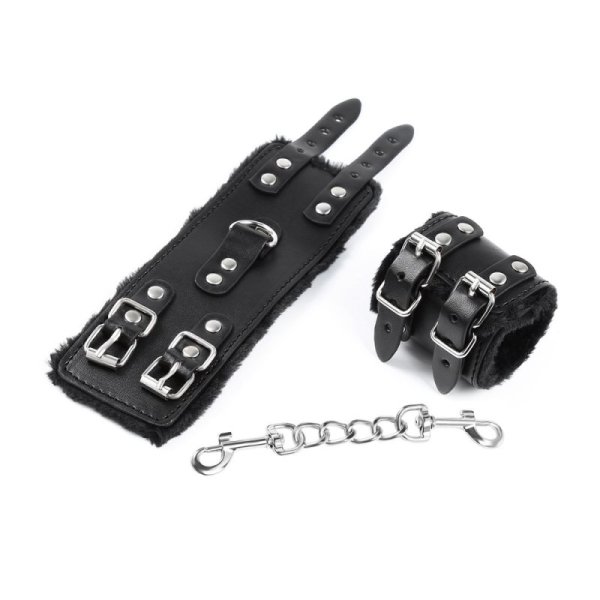 (image for) Double Buckle Fur Lined Cuffs