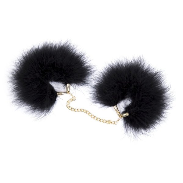 (image for) Feather Cuffs With Golden Chain