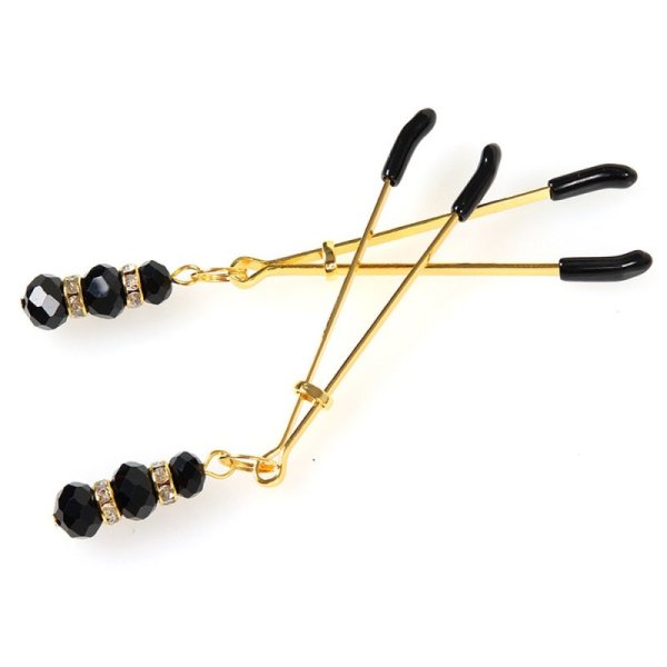 (image for) Nipple Clamp With Diamond Pendant