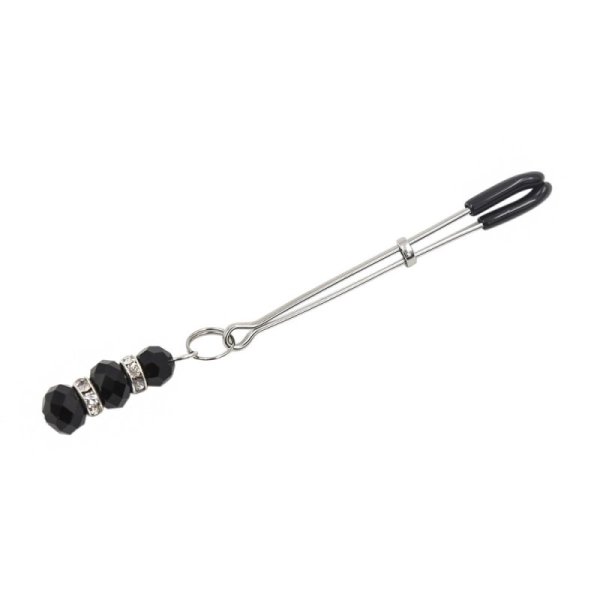 (image for) Nipple Clamp With Diamond Pendant