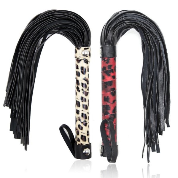 (image for) Bondage Leopard Fancy Flogger