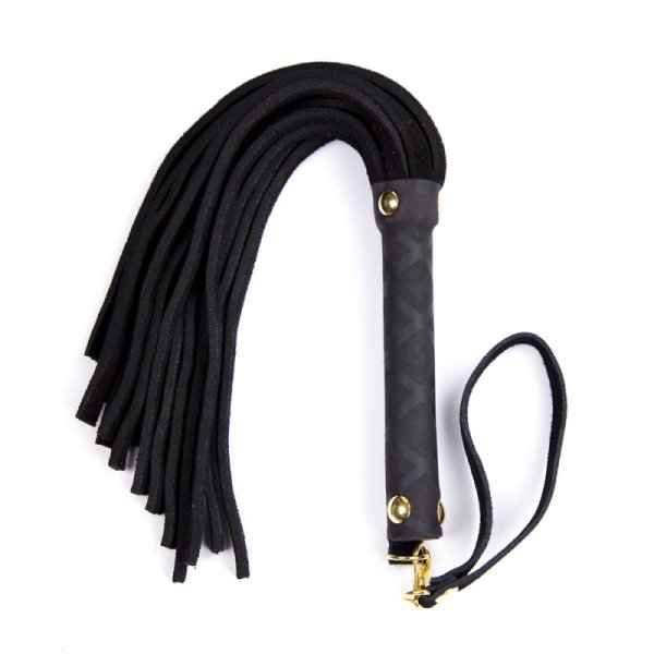 (image for) Golden Hook Faux Leather Whip