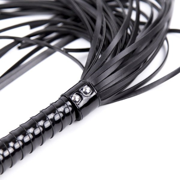 (image for) Glossy Leather Bondage Whip