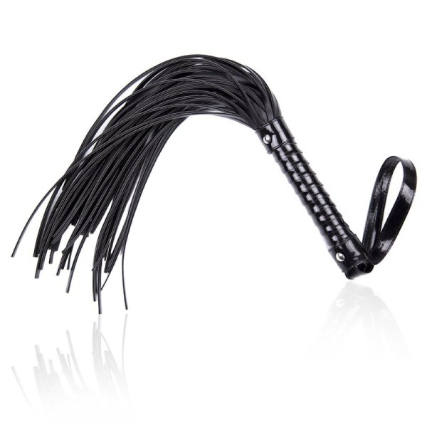 (image for) Glossy Leather Bondage Whip
